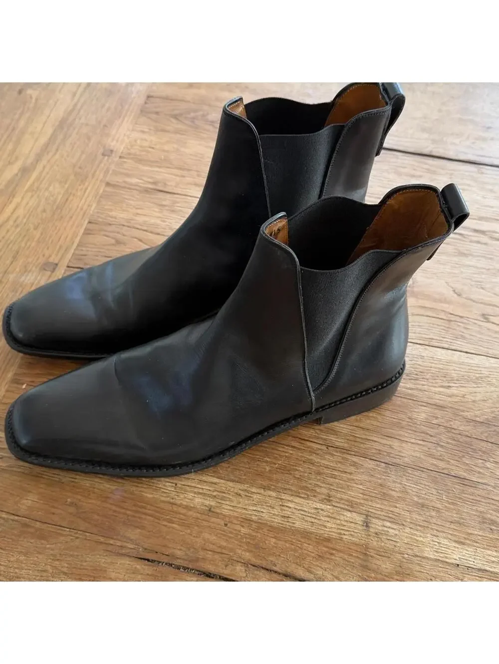 Salvatore Ferragamo Leather Boots size 9.5 1D